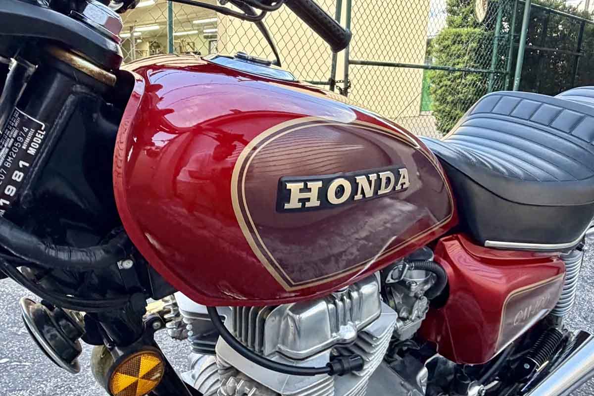 米国オークションに出品、落札された1981年式ホンダ「CM400Aホンダマチック」