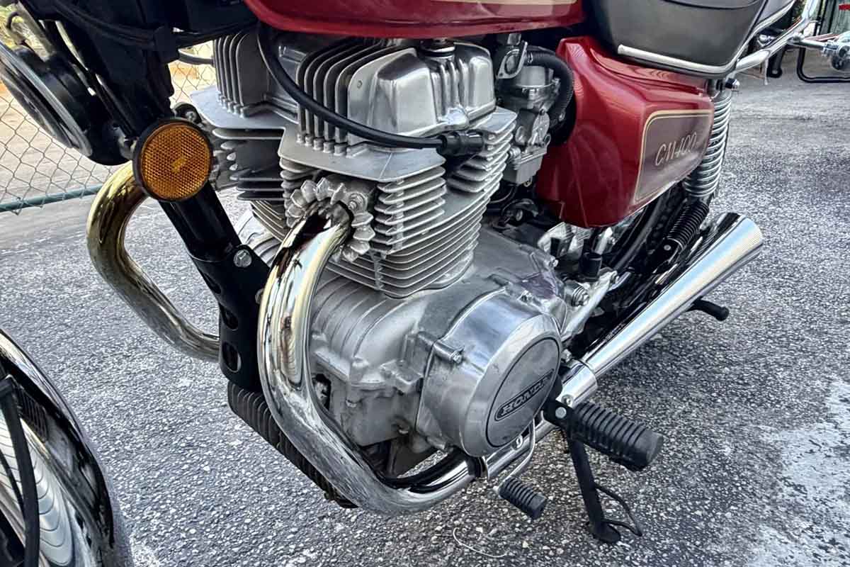 米国オークションに出品、落札された1981年式ホンダ「CM400Aホンダマチック」
