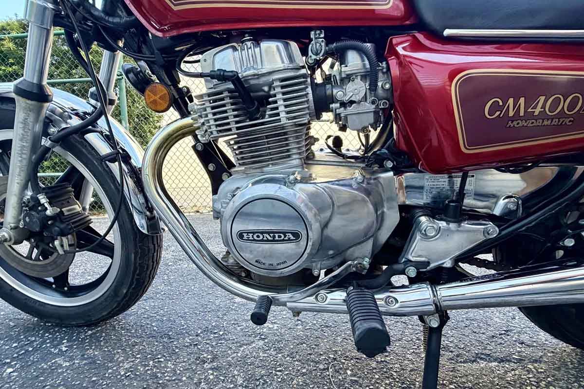 米国オークションに出品、落札された1981年式ホンダ「CM400Aホンダマチック」