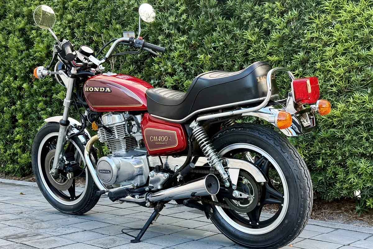 米国オークションに出品、落札された1981年式ホンダ「CM400Aホンダマチック」