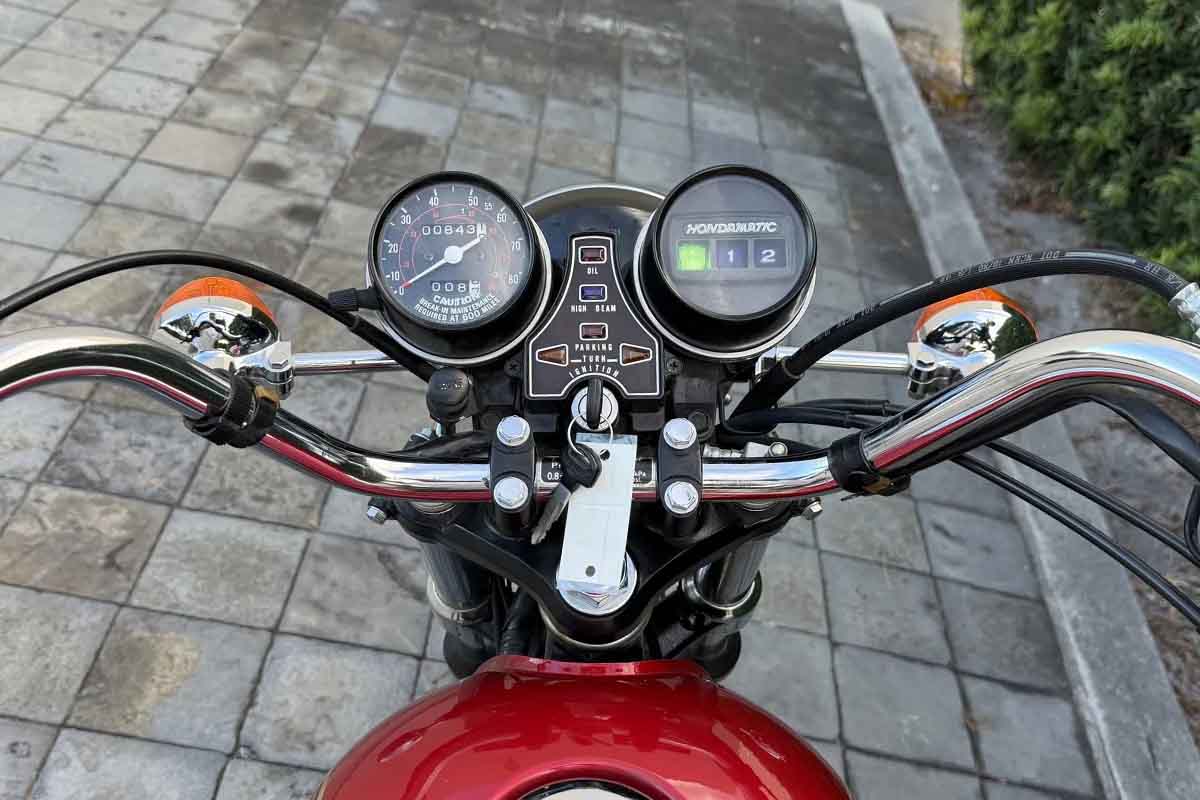 米国オークションに出品、落札された1981年式ホンダ「CM400Aホンダマチック」