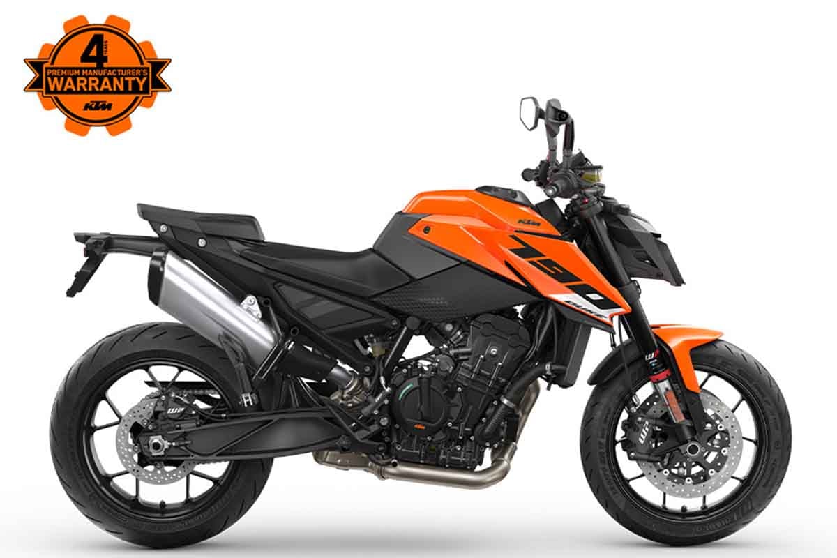 日本導入されたKTM新型「790DUKE」2027モデル