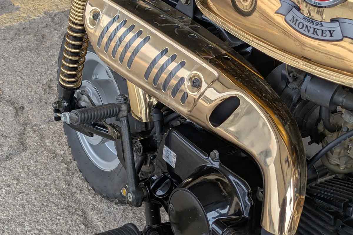 米国オンラインオークションに出品され落札された1996年式ホンダ「モンキー・リミテッド」