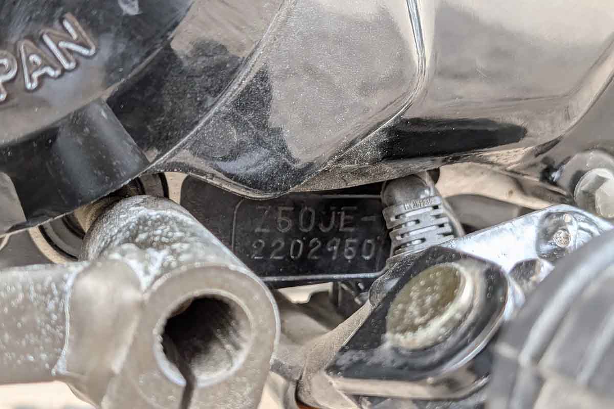 米国オンラインオークションに出品され落札された1996年式ホンダ「モンキー・リミテッド」