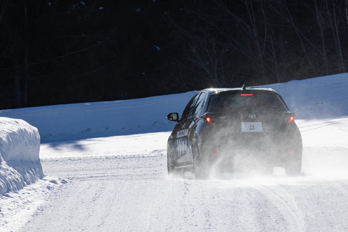 今年の2月に北海道のブリヂストン・プル―ビンググラウンドで行われた試乗会