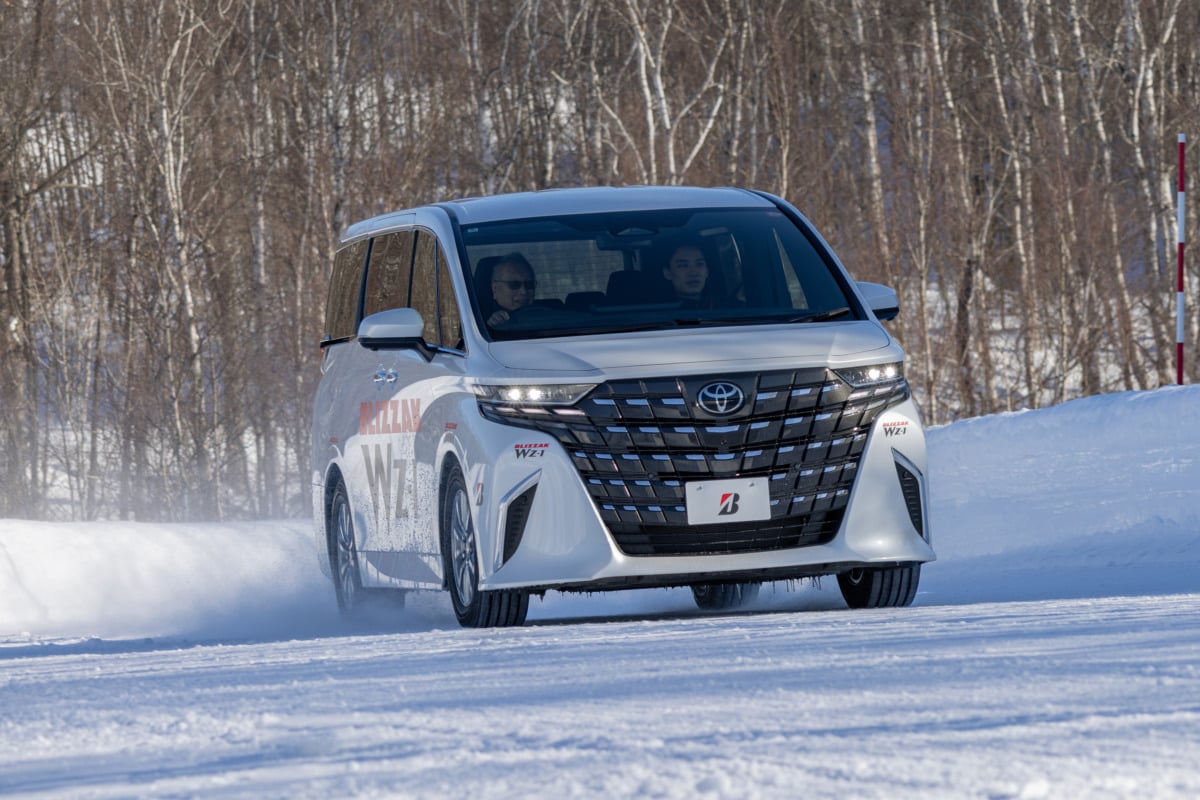 今年の2月に北海道のブリヂストン・プル―ビンググラウンドで行われた試乗会