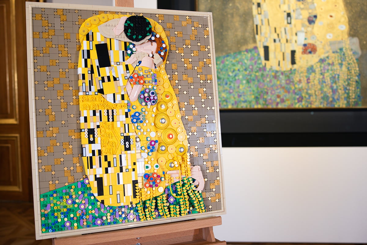 レゴアート Gustav Klimt ＜接吻＞：5万2980円