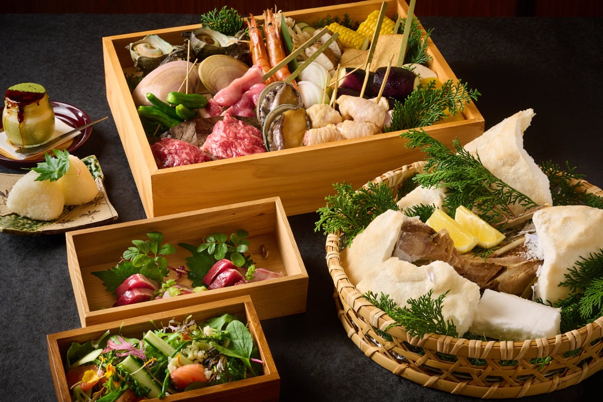 房総の山海の幸を贅沢に揃えた、海辺のグリルBBQ