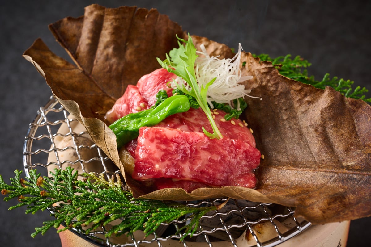 厳選した和牛の旨みを引き出した、香り豊かな焼物