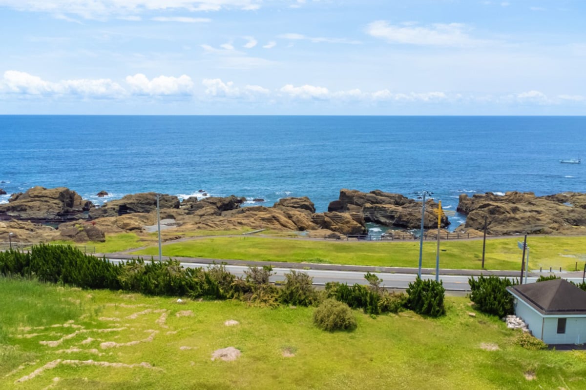 どこからでも美しい海の景色を堪能できる