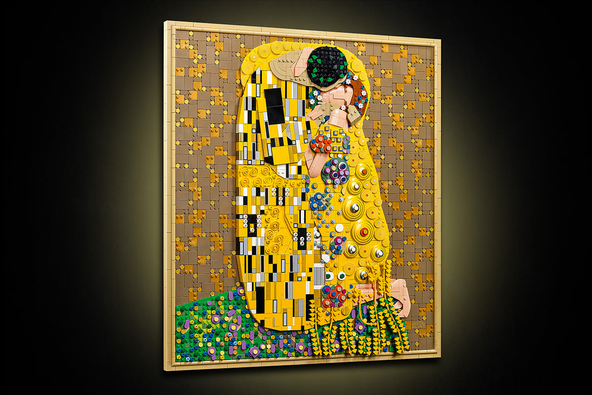 レゴアート Gustav Klimt ＜接吻＞：5万2980円