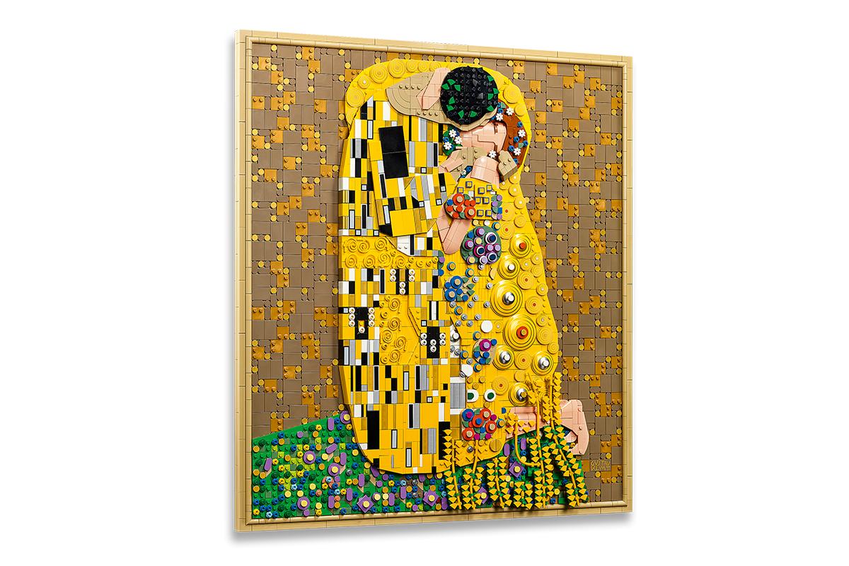 レゴアート Gustav Klimt ＜接吻＞：5万2980円