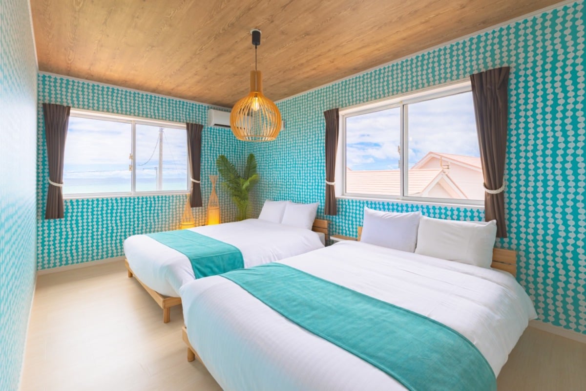温泉露天風呂付き客室「EAST OCEAN VILLA【HANARE】」