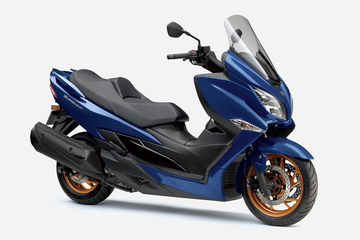 スズキ「バーグマン400 ABS」の2027年モデル