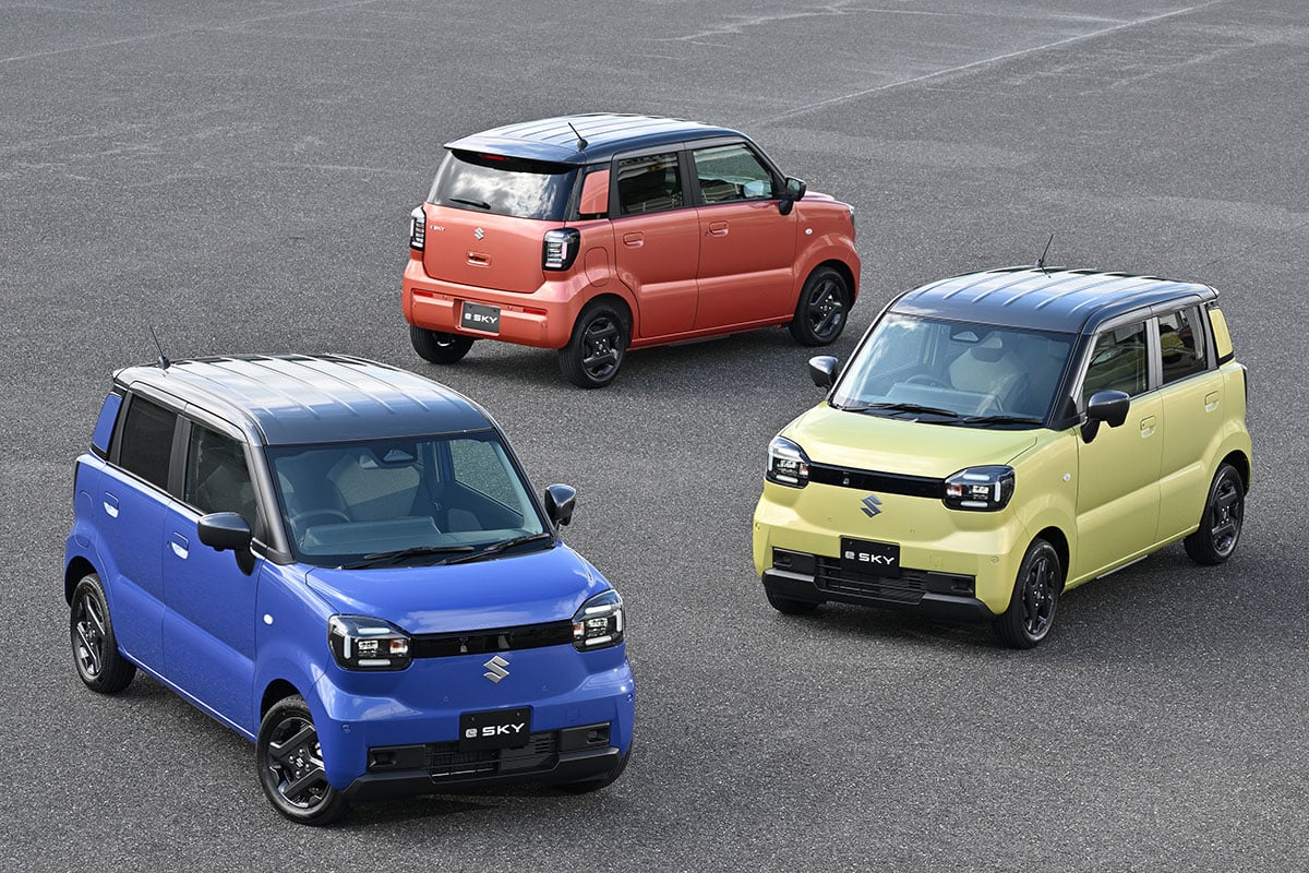 スズキ新型「eスカイ」（プロトタイプ）