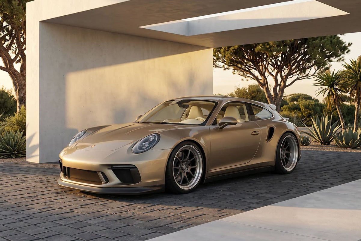 インデセント社が手がけるポルシェ「911シューティングブレーク」（C）Facebook『Indecent』
