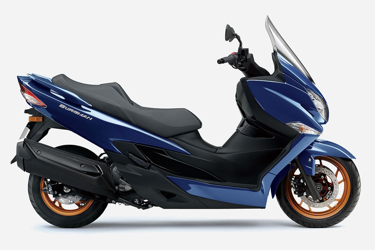 スズキ「バーグマン400 ABS」の2027年モデル