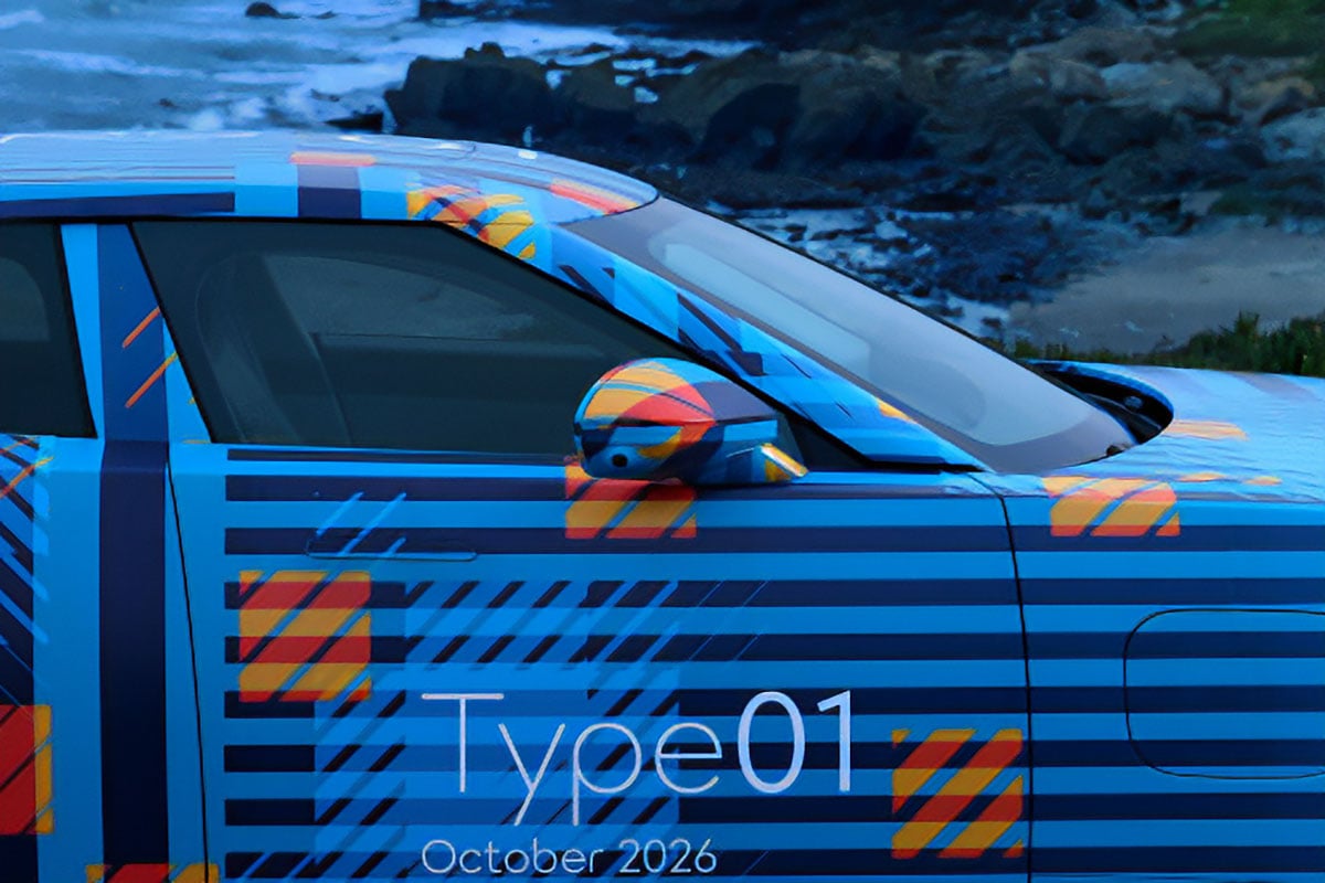 ジャガー「タイプ01」のプロトタイプ
