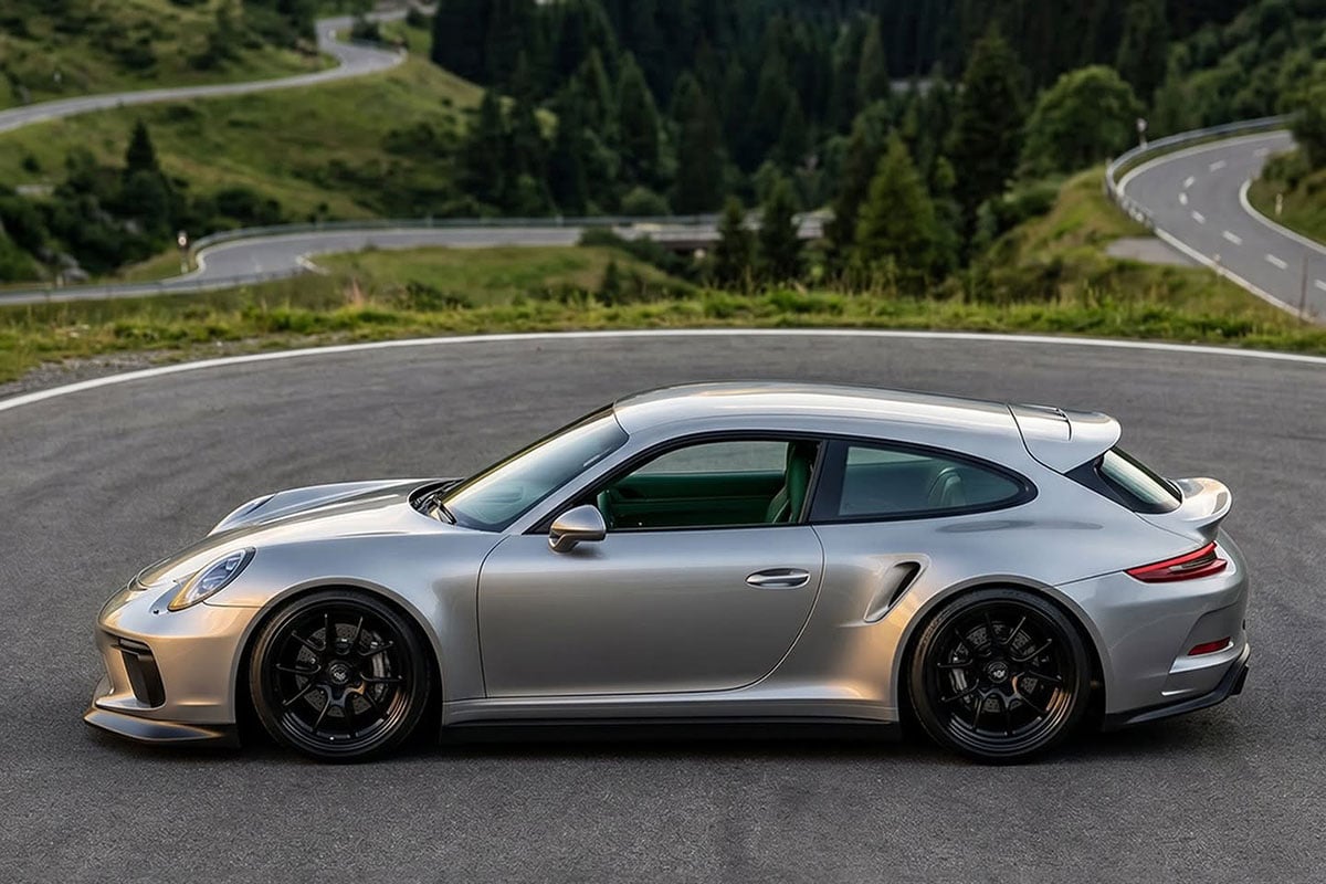 インデセント社が手がけるポルシェ「911シューティングブレーク」（C）Facebook『Indecent』