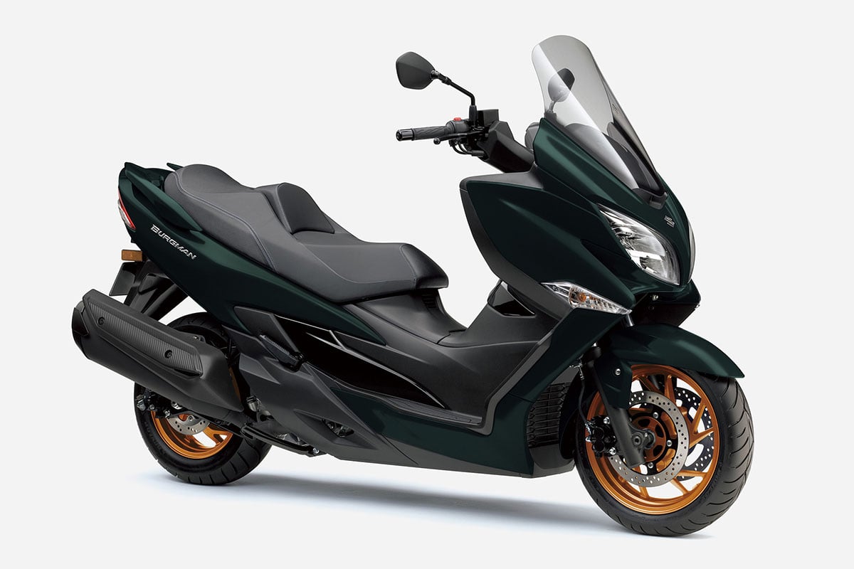 スズキ「バーグマン400 ABS」の2027年モデル