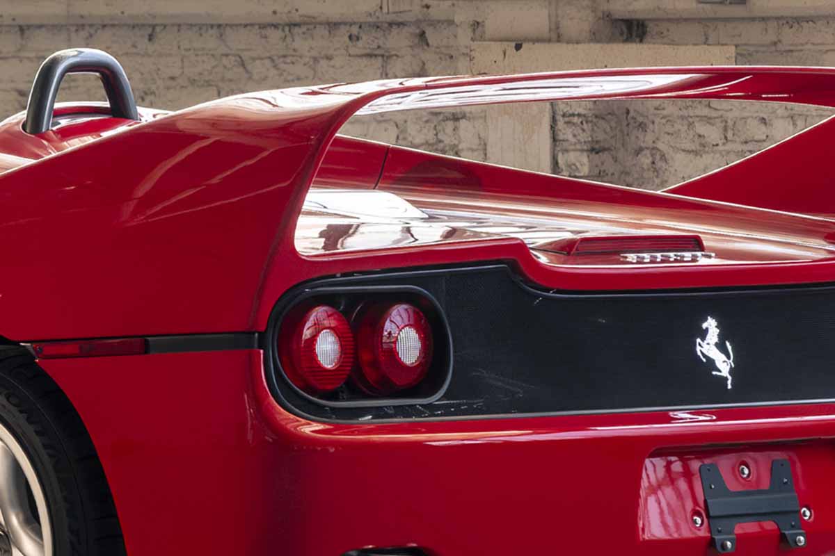 RMサザビーズ主催のオークションに出品される1995年式「F50」Robin Adams(c)2026 Courtesy of RM Sotheby's