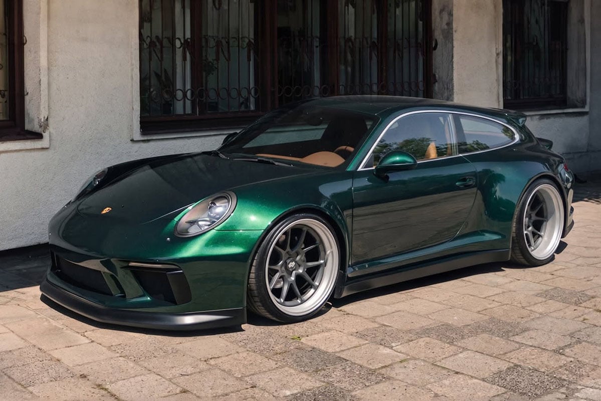 インデセント社が手がけるポルシェ「911シューティングブレーク」（C）Facebook『Indecent』
