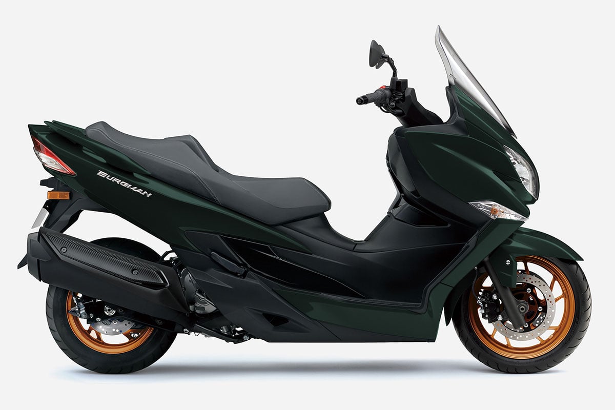 スズキ「バーグマン400 ABS」の2027年モデル