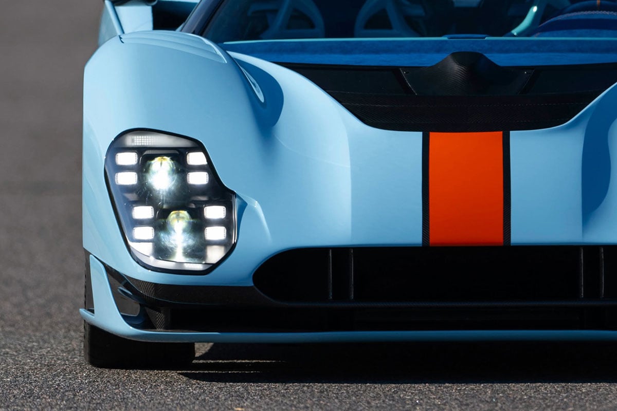 「ミラー・モータカーズ」の創立50周年イベントで世界初公開されたワンオフモデル「JC9」（C）Facebook『Miller Motorcars』