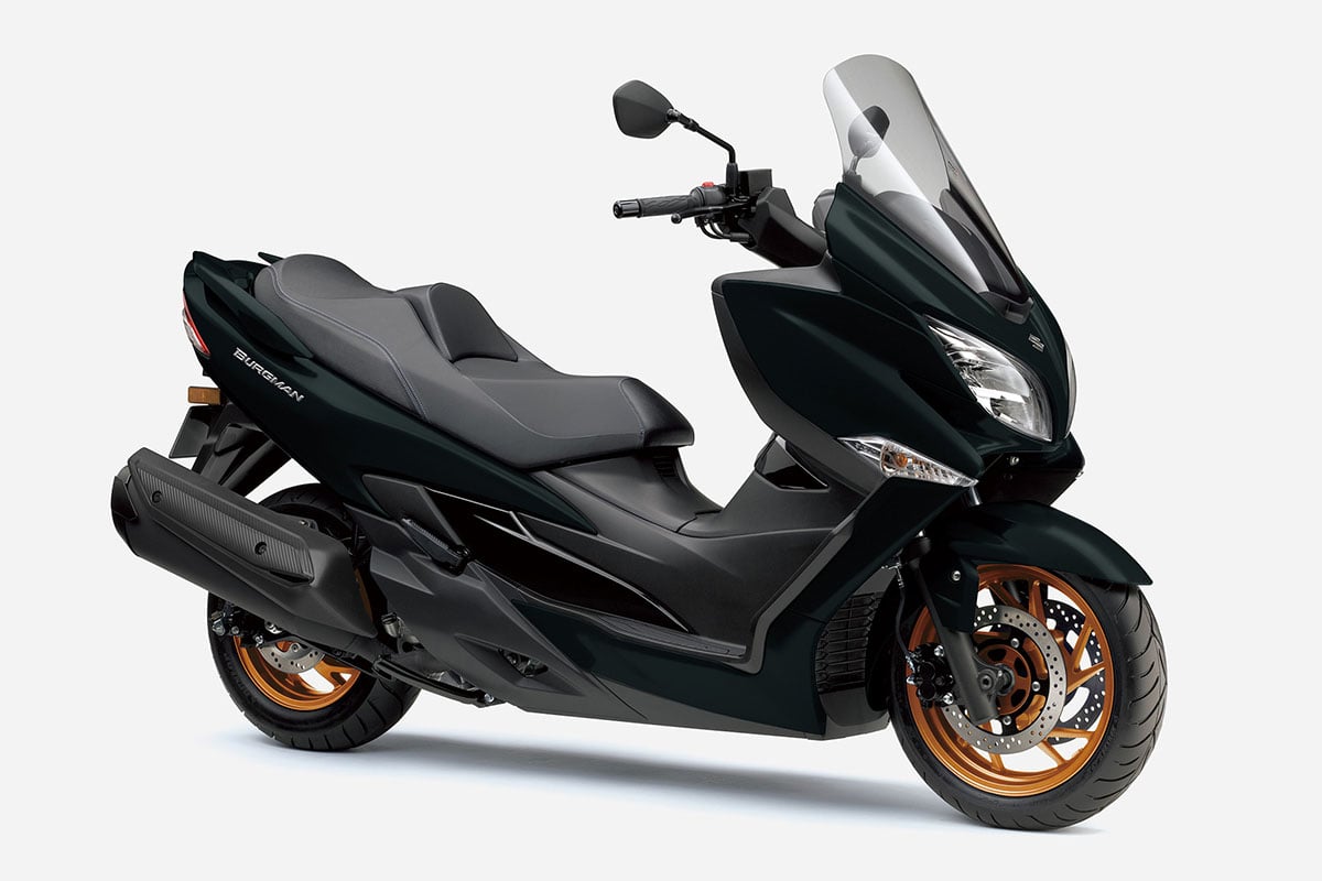 スズキ「バーグマン400 ABS」の2027年モデル