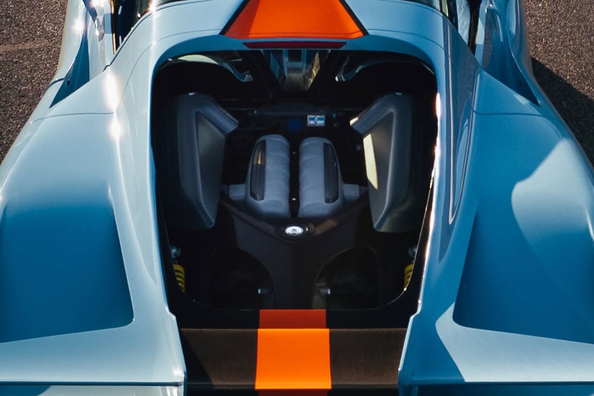 「ミラー・モータカーズ」の創立50周年イベントで世界初公開されたワンオフモデル「JC9」（C）Facebook『Miller Motorcars』