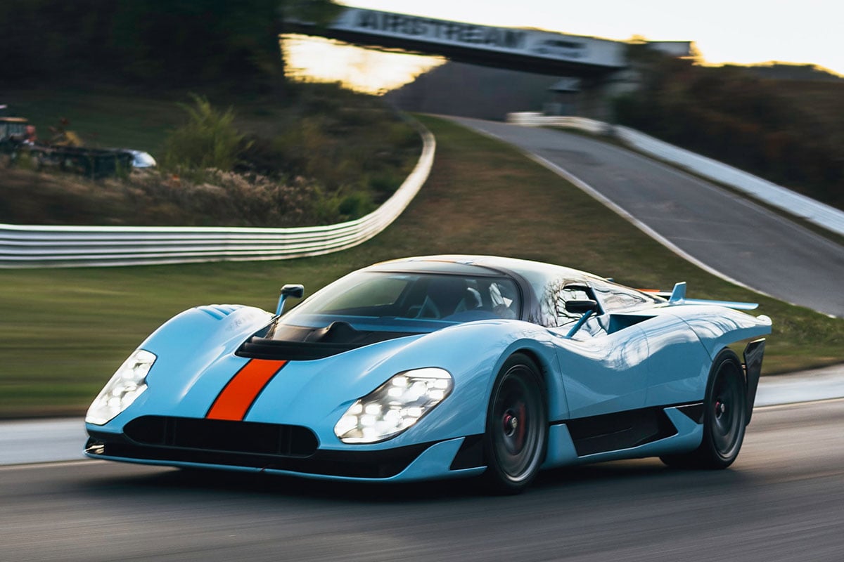 「ミラー・モータカーズ」の創立50周年イベントで世界初公開されたワンオフモデル「JC9」（C）Facebook『Miller Motorcars』