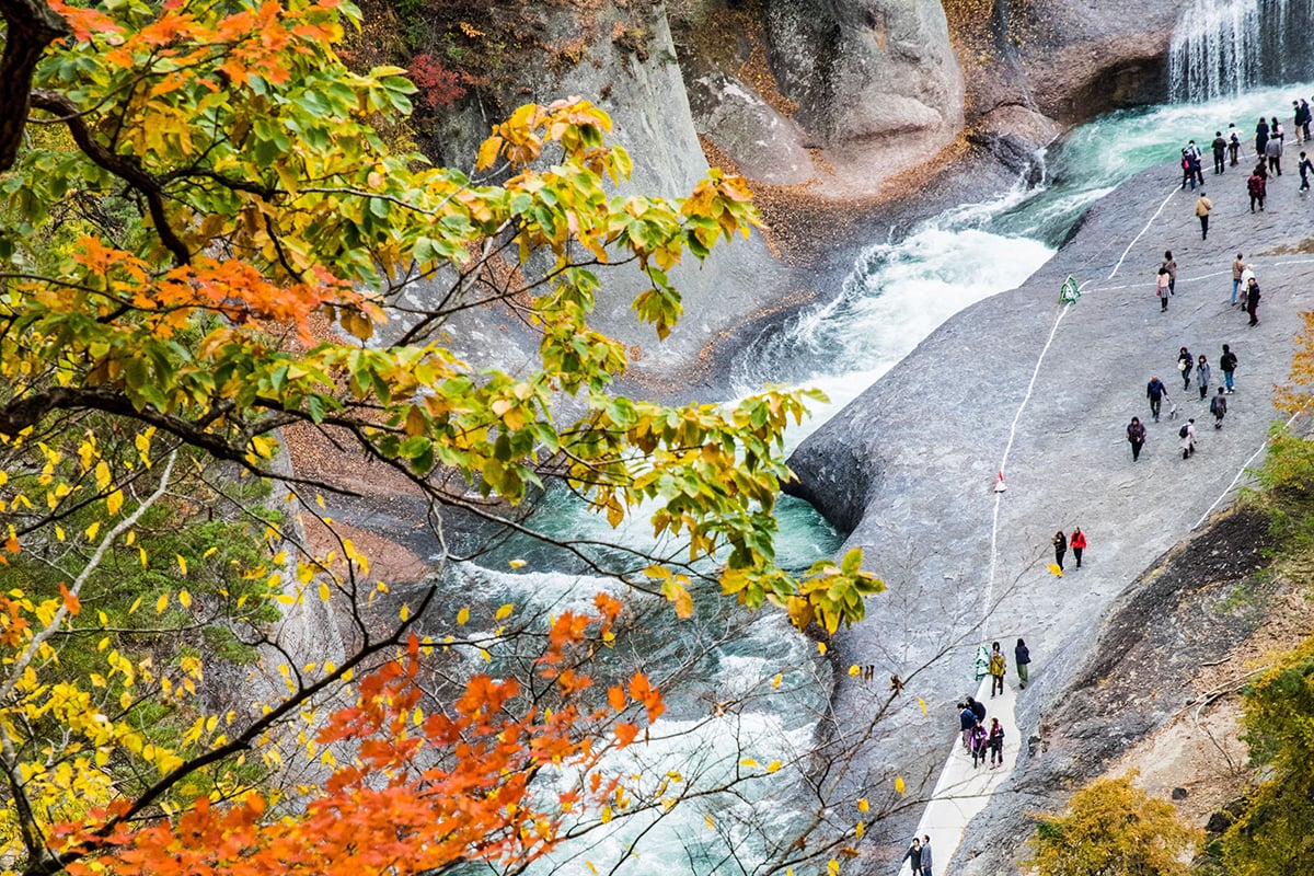 群馬県「吹割の滝」