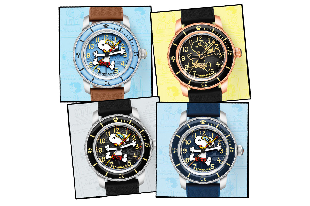 海辺の情景を表現した4つのカラーバリエーションで展開