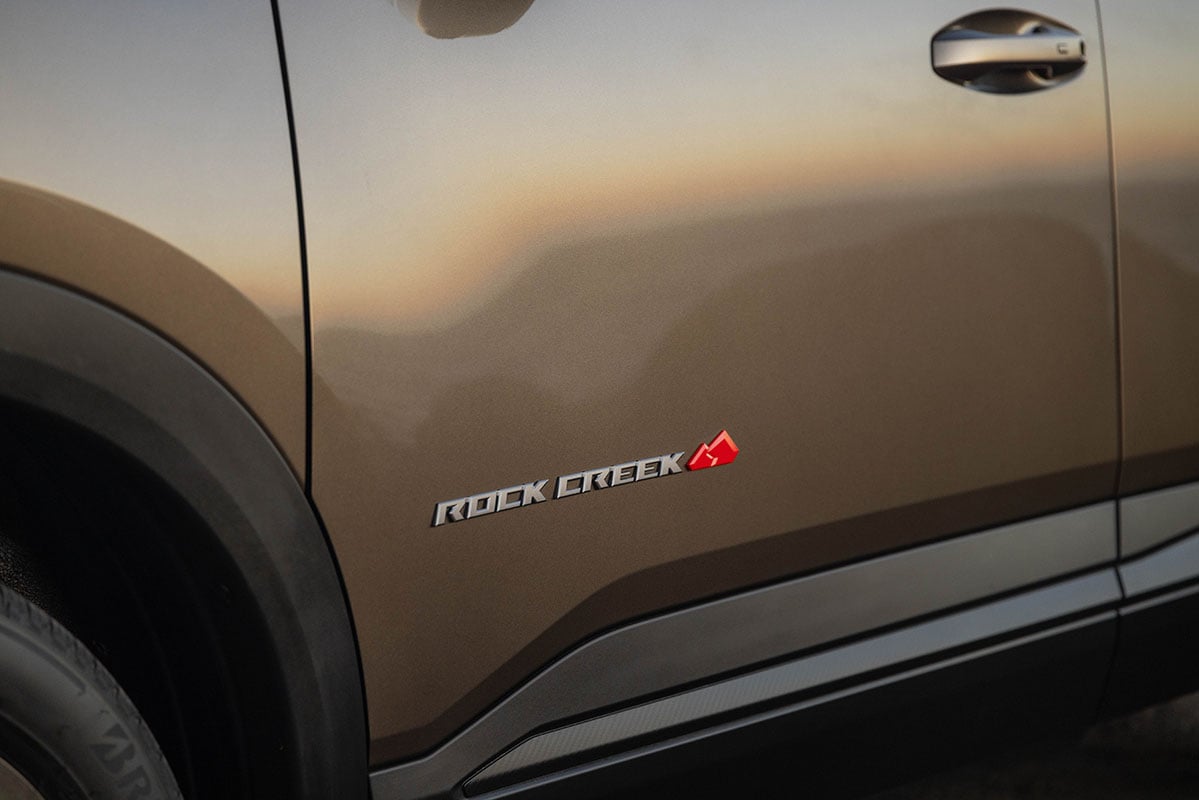 日産「キックス」の特別仕様車「ロッククリーク」（米国版）
