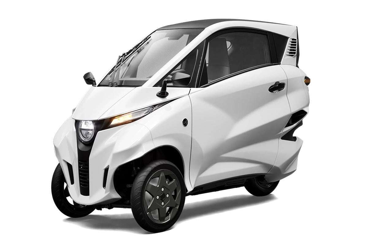 リーンモビリティが開発した3輪EV「リーンスリー」