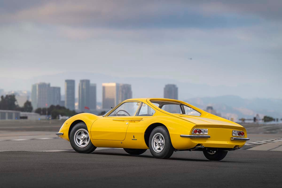 オークションに出品予定の1966年式フェラーリ「ディーノ206」プロトタイプRobin Adams(c)2026 Courtesy of RM Sotheby's