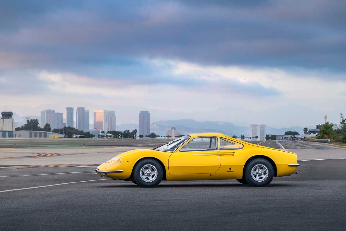 オークションに出品予定の1966年式フェラーリ「ディーノ206」プロトタイプRobin Adams(c)2026 Courtesy of RM Sotheby's