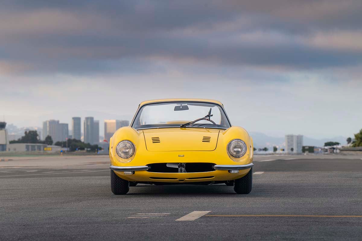 オークションに出品予定の1966年式フェラーリ「ディーノ206」プロトタイプRobin Adams(c)2026 Courtesy of RM Sotheby's