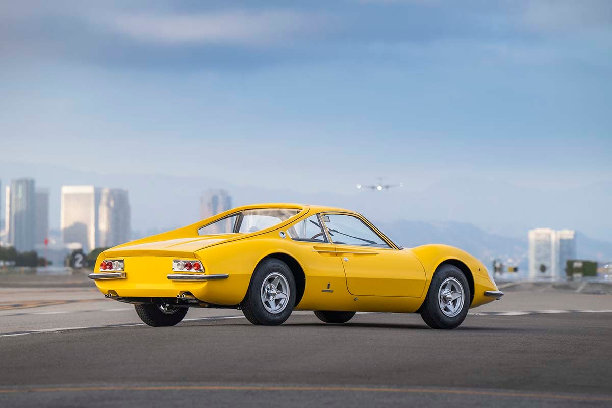 オークションに出品予定の1966年式フェラーリ「ディーノ206」プロトタイプRobin Adams(c)2026 Courtesy of RM Sotheby's