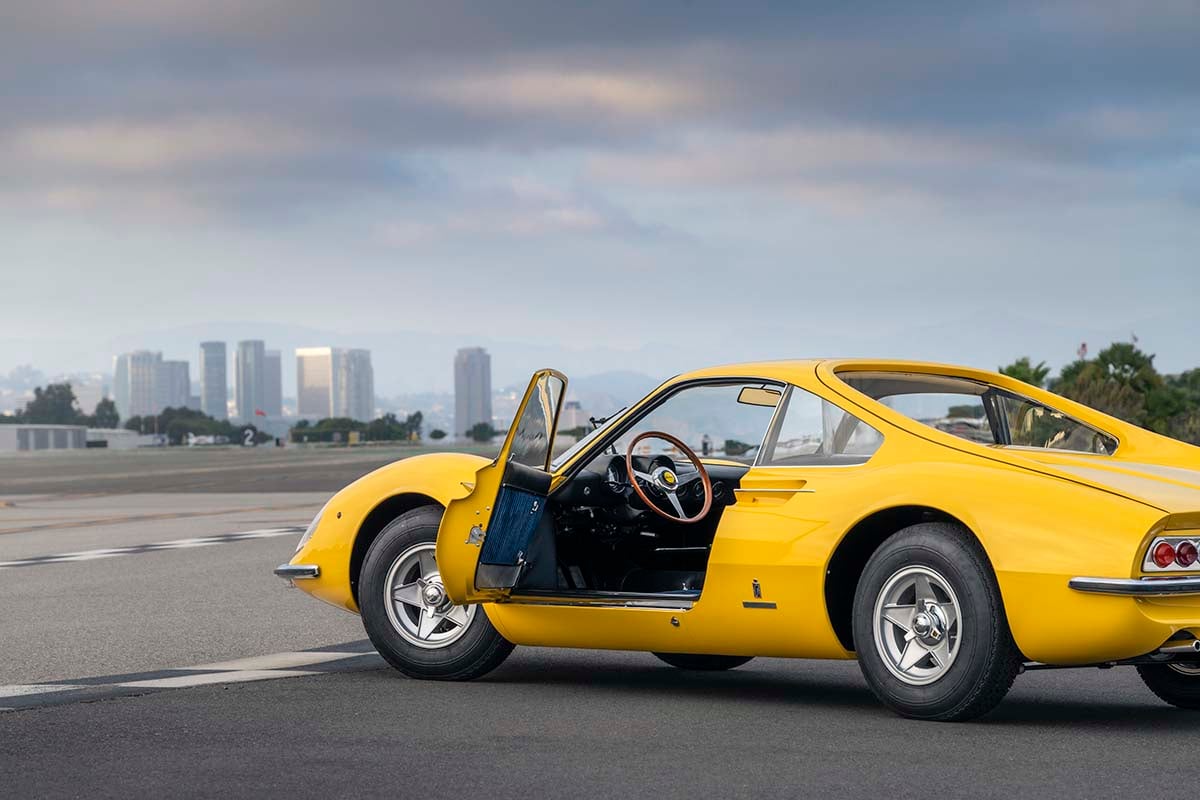 オークションに出品予定の1966年式フェラーリ「ディーノ206」プロトタイプRobin Adams(c)2026 Courtesy of RM Sotheby's