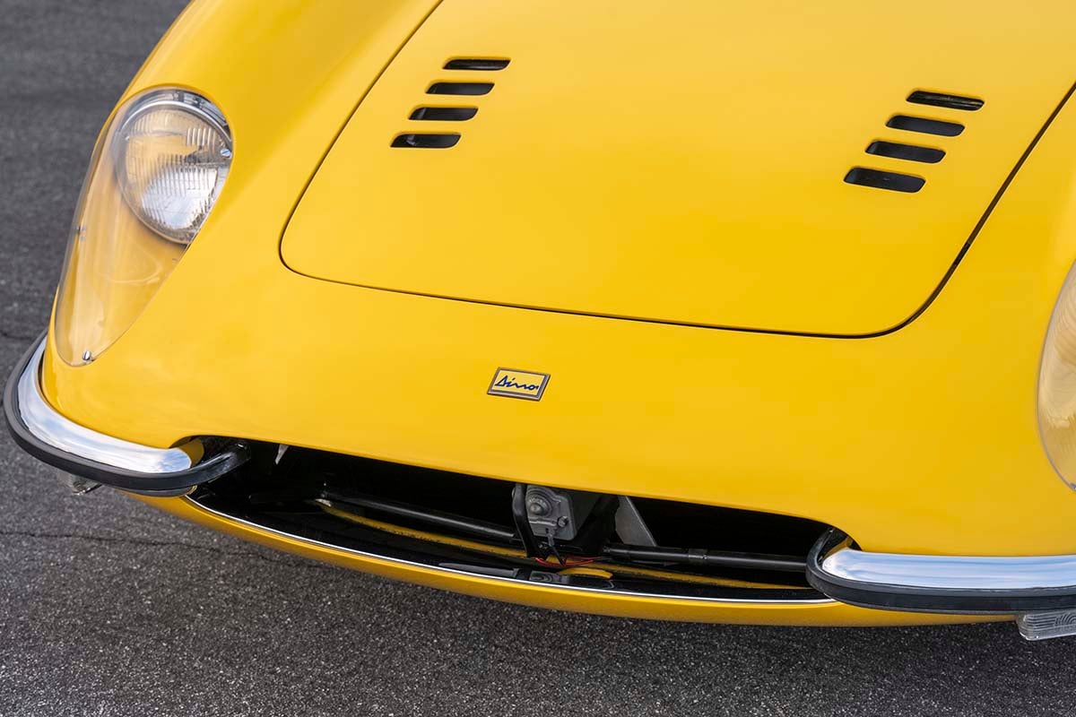 オークションに出品予定の1966年式フェラーリ「ディーノ206」プロトタイプRobin Adams(c)2026 Courtesy of RM Sotheby's