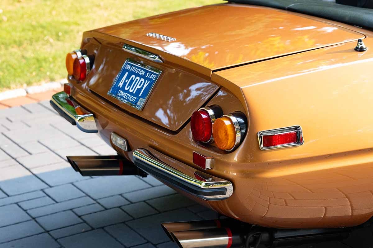 オークションに出品予定の1972年式フェラーリ「365GTS／4 デイトナ・スパイダー」Josh Sweeney(c)2026 Courtesy of RM Sotheby's
