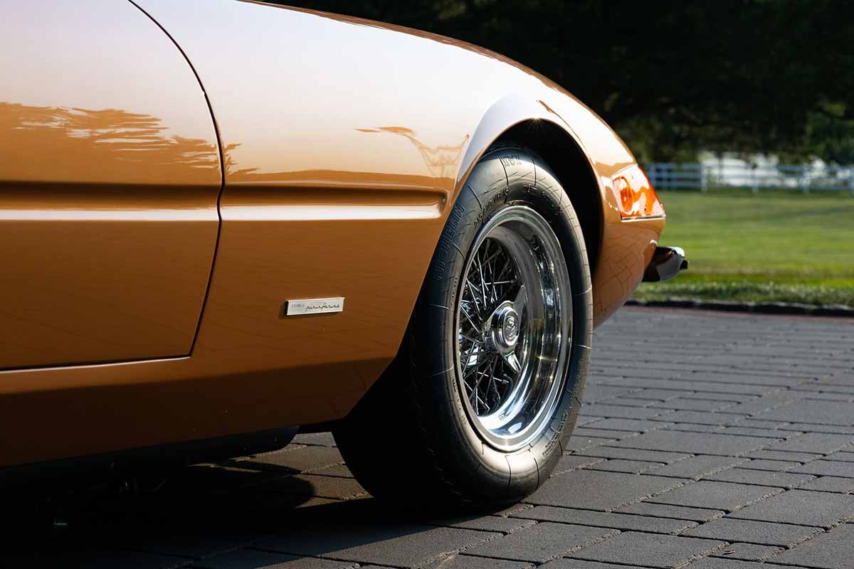 オークションに出品予定の1972年式フェラーリ「365GTS／4 デイトナ・スパイダー」Josh Sweeney(c)2026 Courtesy of RM Sotheby's