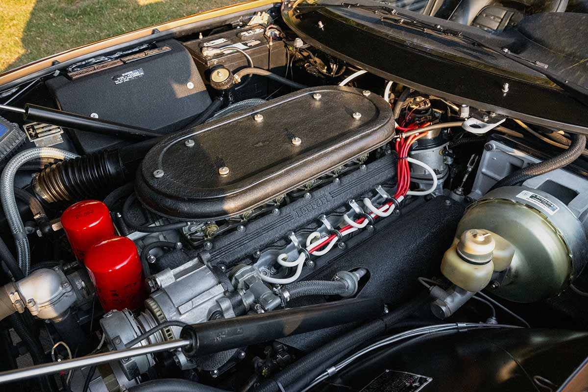 オークションに出品予定の1972年式フェラーリ「365GTS／4 デイトナ・スパイダー」Josh Sweeney(c)2026 Courtesy of RM Sotheby's