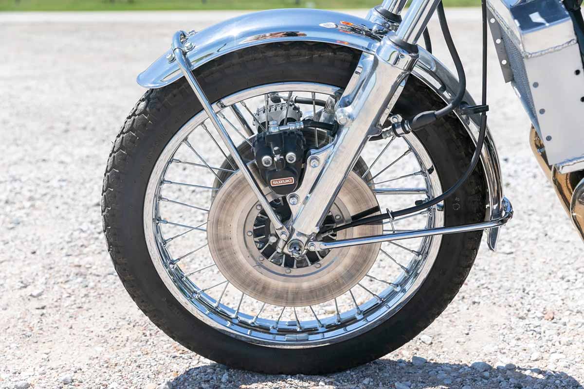 米国オンラインオークションに登場、落札された1974年式スズキ「GT750」