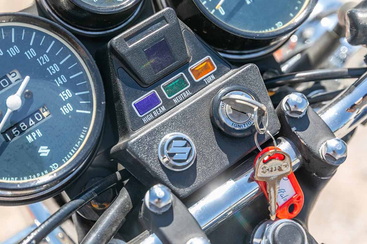 米国オンラインオークションに登場、落札された1974年式スズキ「GT750」
