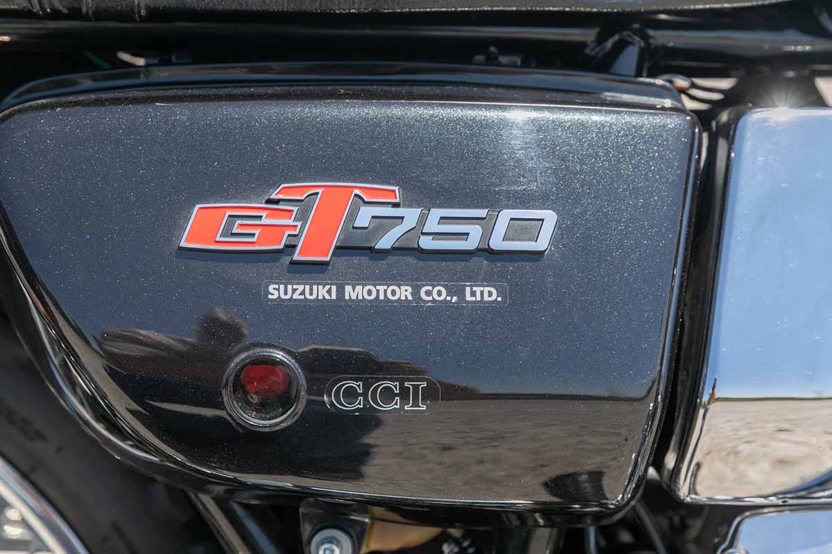 米国オンラインオークションに登場、落札された1974年式スズキ「GT750」