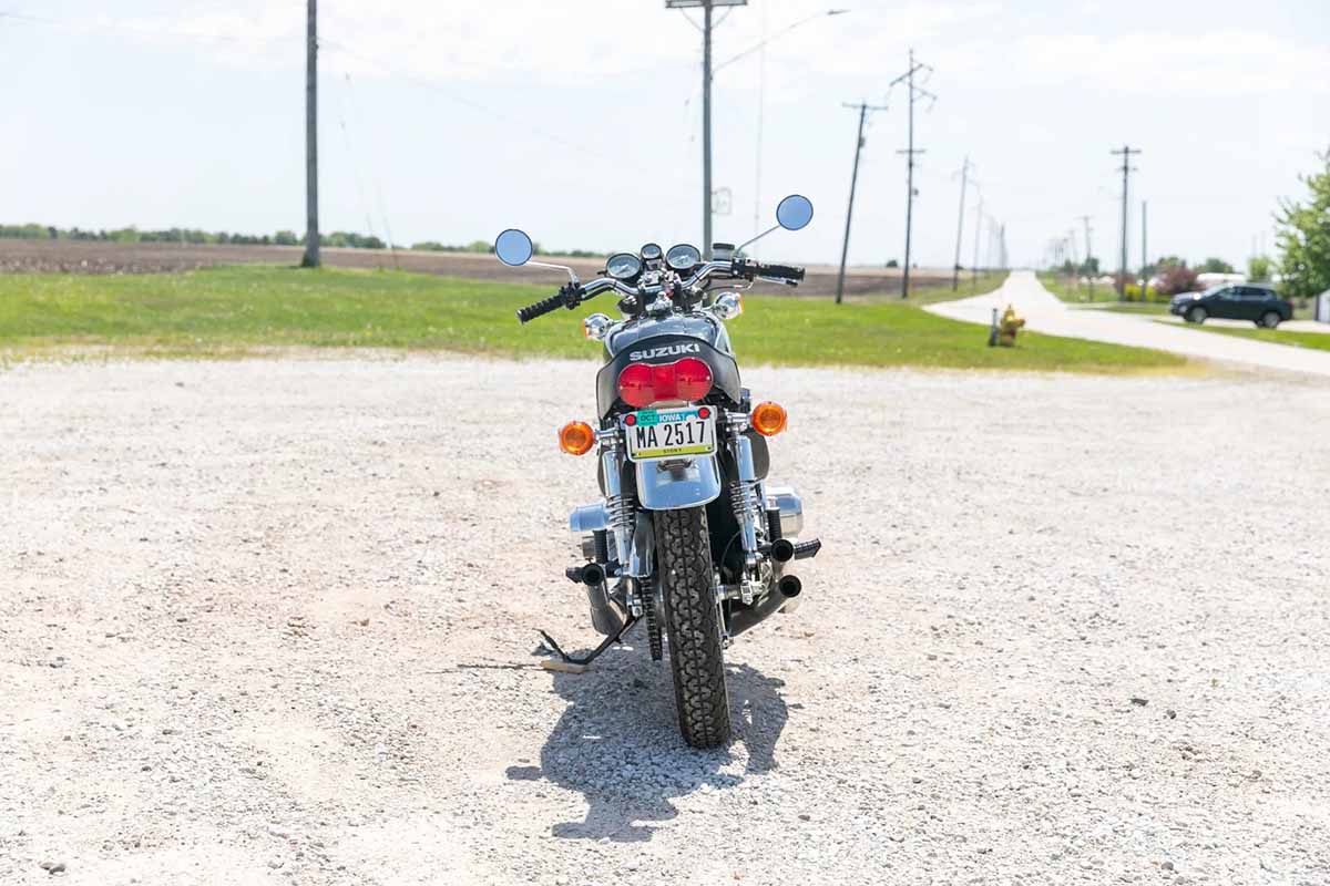 米国オンラインオークションに登場、落札された1974年式スズキ「GT750」