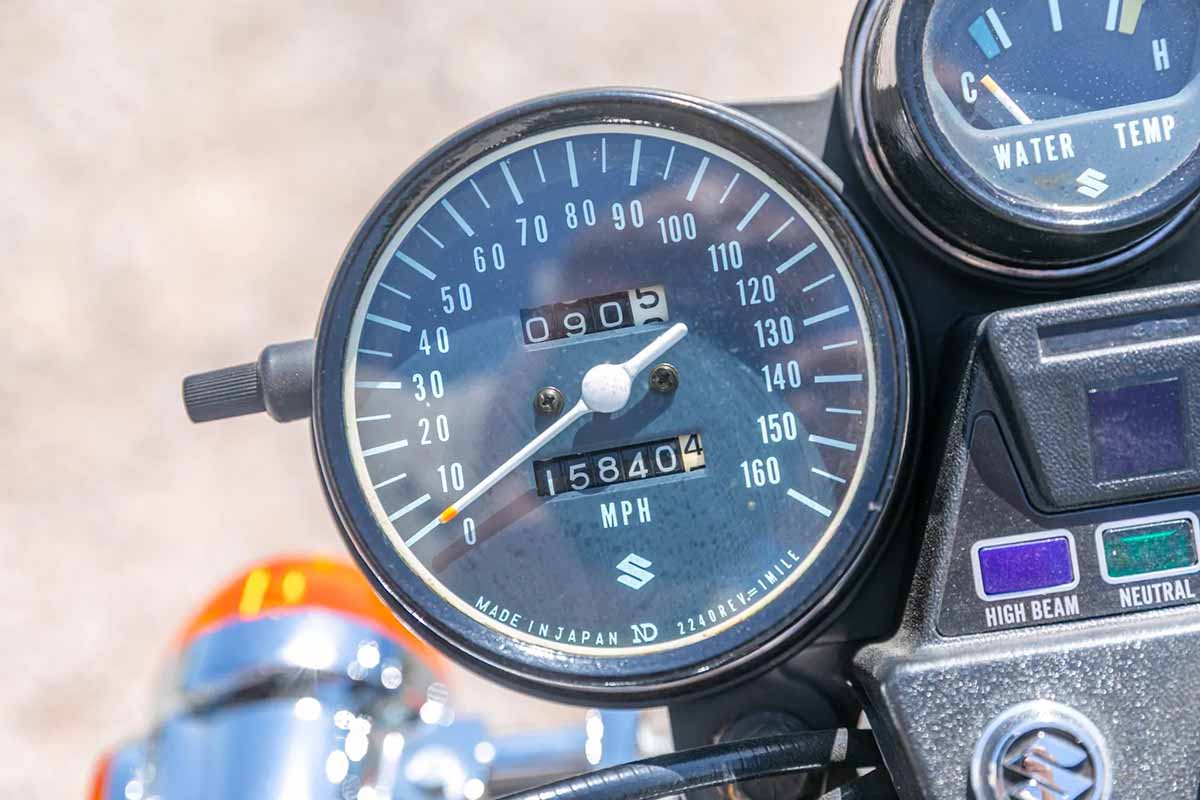米国オンラインオークションに登場、落札された1974年式スズキ「GT750」