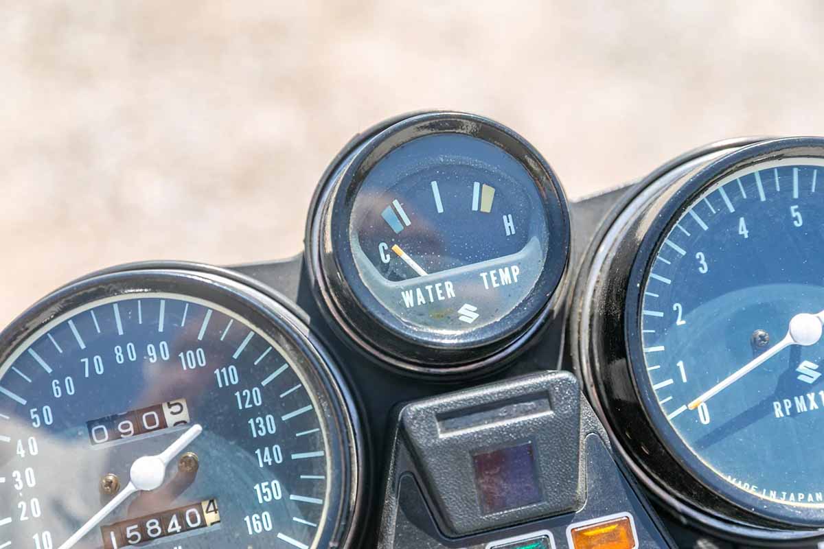 米国オンラインオークションに登場、落札された1974年式スズキ「GT750」